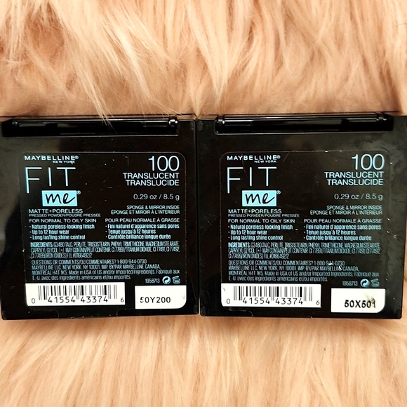 Brand New MAYBELLINE FIT ME TRANSLUCENT POWDER- 2CT. - Picture 2 of 3